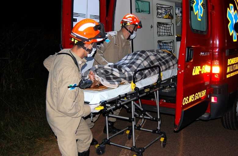 Um dos jovens foi encaminhado ao Hospital Regional de Nova Andradina