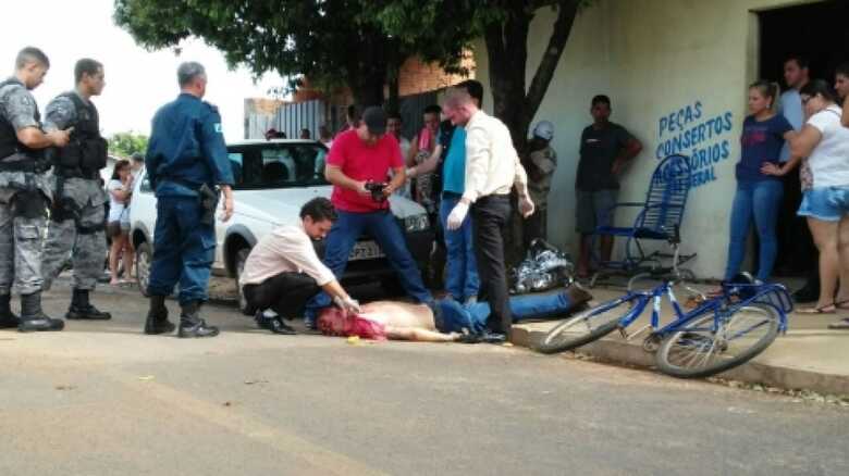 Vítima foi executada com diversos disparos