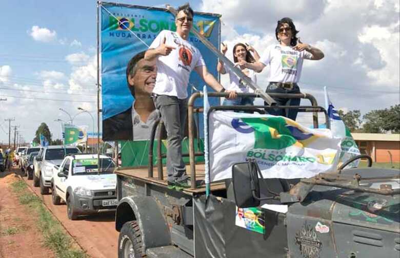 Além de Campo Grande , outras carreatas e eventos ocorrem nesse domingo em apoio a Bolsonaro