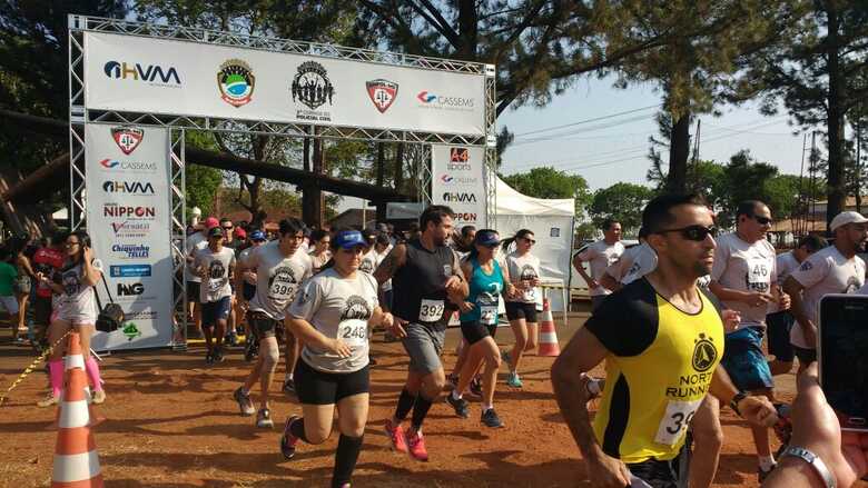 A corrida terá percursos de 5 e 10 km com 600 participantes adultos e 50 crianças