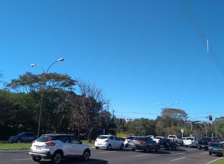 As temperaturas continuam subindo até sábado, quando há possibilidade de chuvas