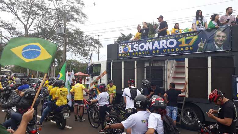 Caso chova, os manifestantes seguirão em carreata pela Afonso Pena; a concentração será na Cidade do Natal