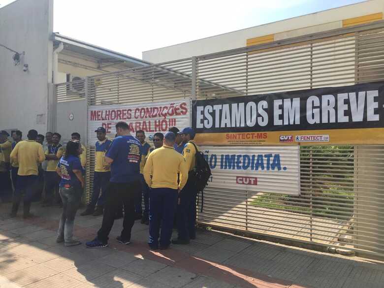 "A greve se mantém. A empresa não teve força de vontade de dialogar", afirmou a presidente do Sintect-MS