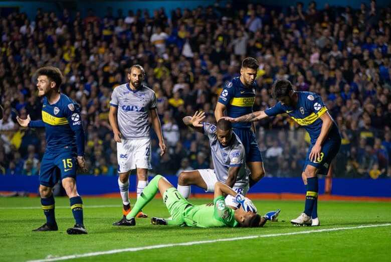 Cruzeiro foi eliminado pelo Boca Juniors depois do empate em 1 a 1