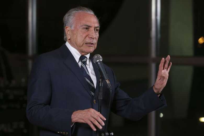 Temer fez pronunciamento após a divulgação do resultado das eleições