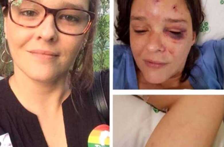 Em Recife, mulher é agredida e ameaçada em bar por usar adesivo dea Ciro Gomes