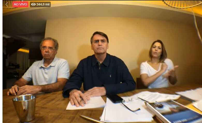 Bolsonaro disputa a Presidência da República pela primeira vez