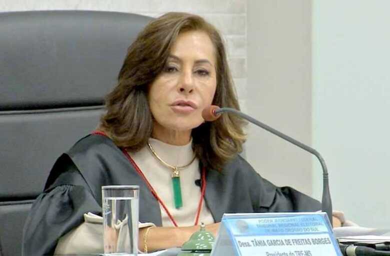 A desembargadora Tânia Borges esclareceu que o fato não atrapalha e voto será computado normalmente