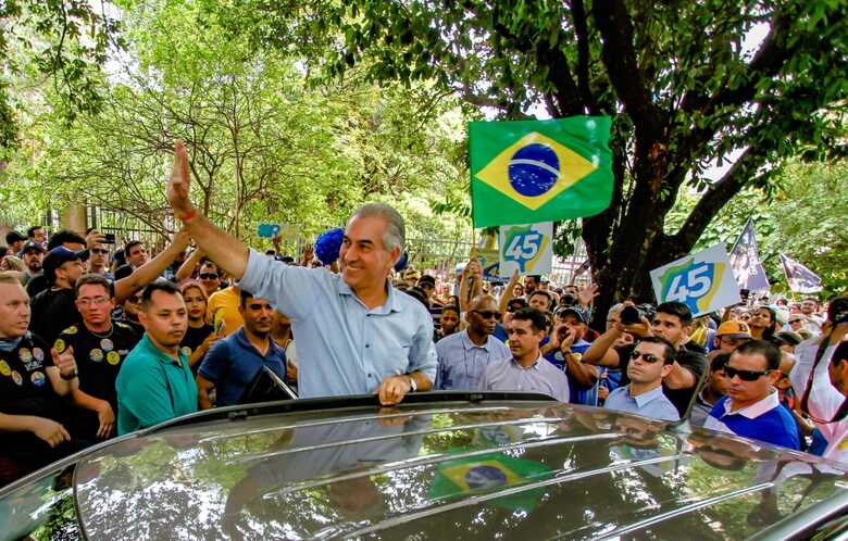 Reinaldo Azambuja, do PSDB, tem compromissos em Corumbá e Paranaíba