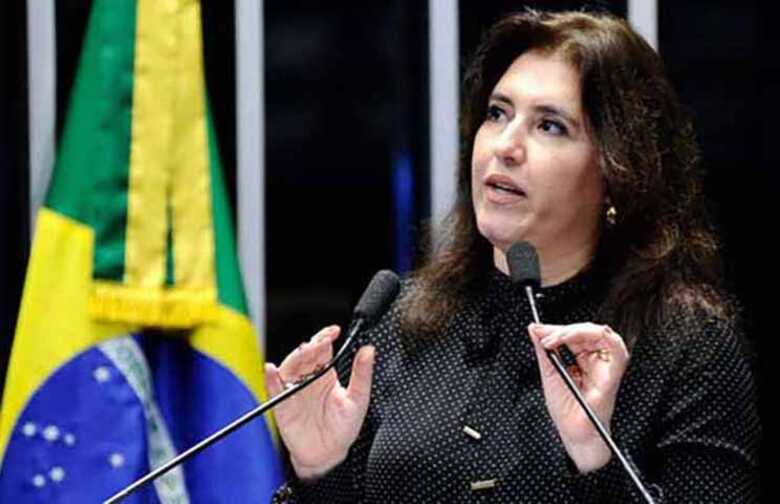 Senadora Simone Tebet, líder do MDB no Senado Federal