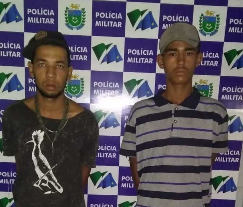 Gabriel Fernandes Jaras de 19 anos e Vanderson Batista dos Santos de 22 anos foram presos em flagrante