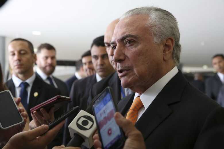 “Nossa política é de apoio aos refugiados desde o primeiro momento”, disse o presidente Michel Temer