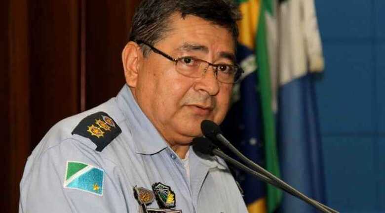 Comandante-geral da Polícia Militar de Mato Grosso do Sul, coronel Waldir Ribeiro Acosta