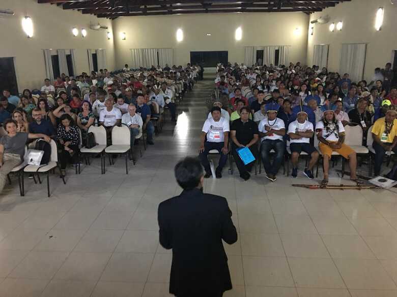 4ª Conferência de Saúde Indígena do MS, realizada no Eco Hotel do Lago