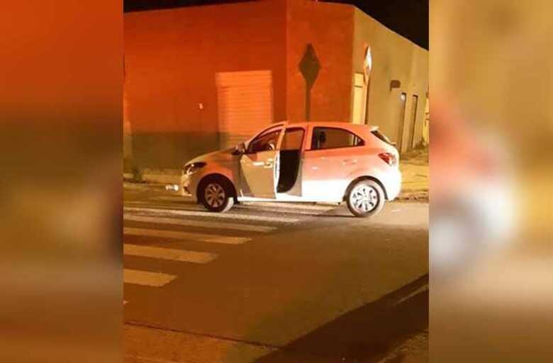 A intenção dos assaltantes era roubar o carro do PM