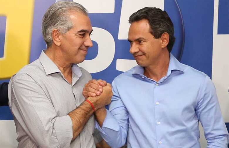 Governador Reinaldo e o prefeito de Campo Grande, Marquinhos Trad, cumprem agenda juntos