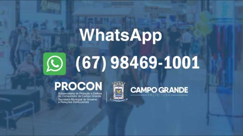 Novo canal no whatsApp para receber denúncias funciona no número 67 98469-1001, em horário comercial