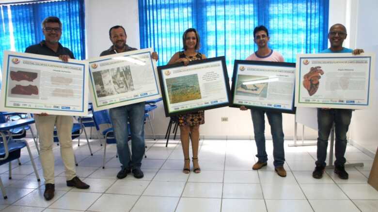 As obras de arte foram premiadas no Festival das Artes Plásticas de Campo Grande