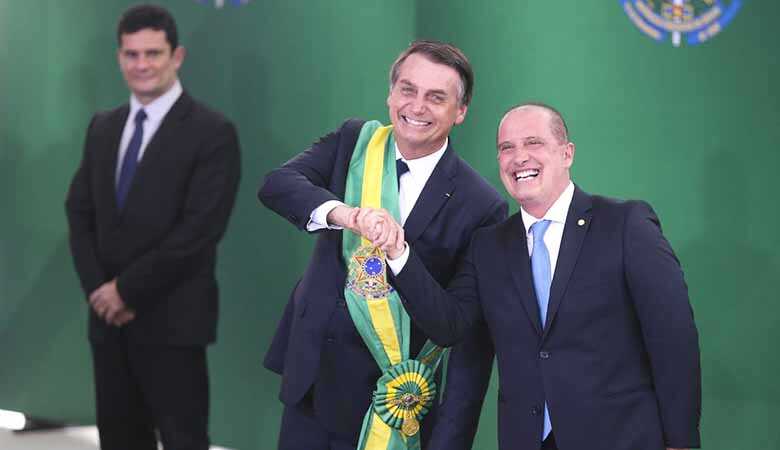 Onyx quer pacto com a oposição, afirmou ministro na presença do presidente Jair Bolsonaro