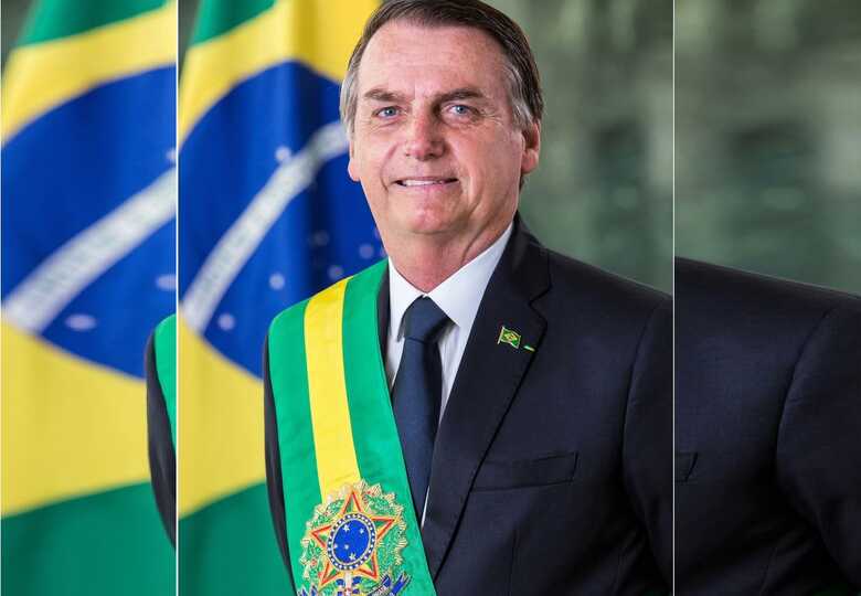 Foto Oficial do Presidente da República, Jair Bolsonaro