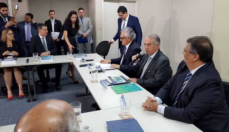 Reinaldo Azambuja representará seis estados, mais o Distrito Federal, no Consórcio