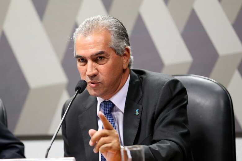 O governador Reinaldo Azambuja cumpre agenda em Brasília