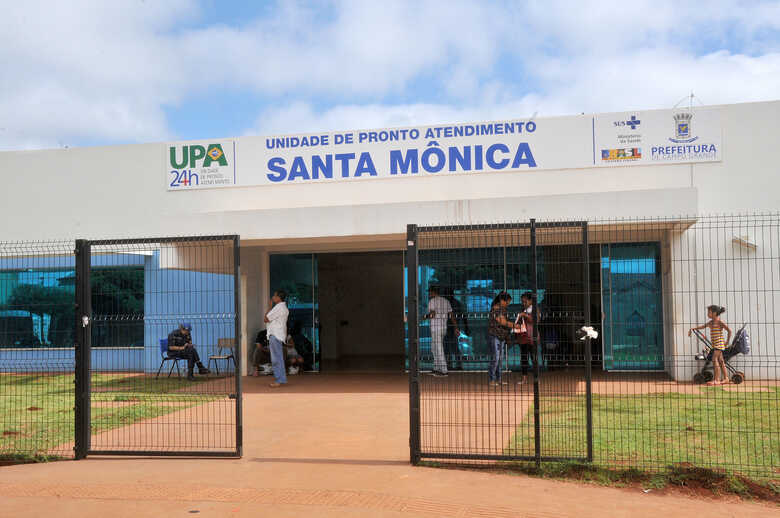 A UPA Santa Mônica têm apenas atendimento clínico para o público adulto