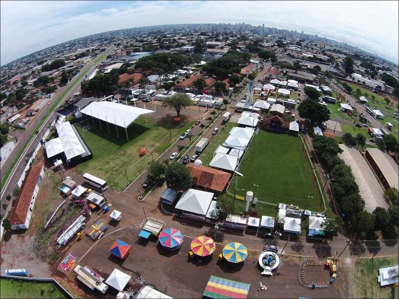 A Expogrande 2019 está marcada para abril no Parque de Exposições Laucídio Coelho