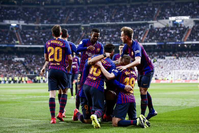 Com a vitória por 3 a 0 na casa do Real, o Barcelona é finalista mais uma vez da Copa do Rei