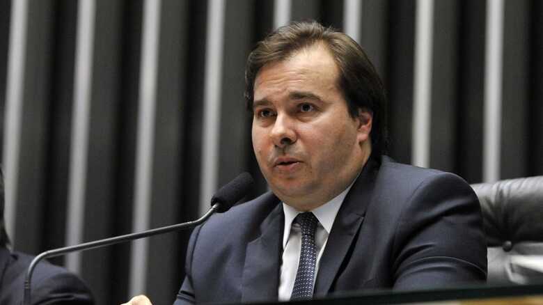 O presidente da Câmara dos Deputados, Rodrigo Maia