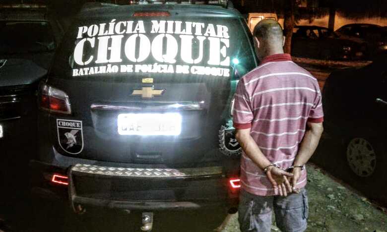 O policial municipal foi preso em flagrante pelo Batalhão de Choque