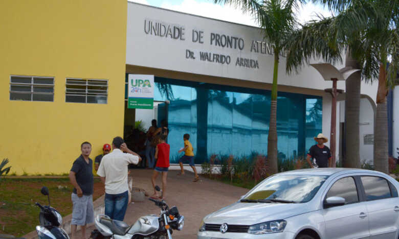 No domingo, a demanda para médicos pediatras aumentou durante a tarde na UPA Coronel Antonino