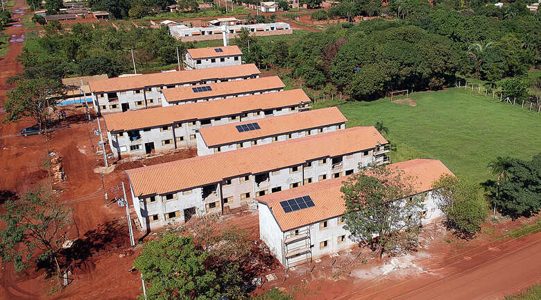 Apartamentos estão sendo construídos