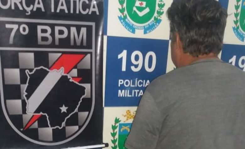 O homem foi preso quando voltava para casa