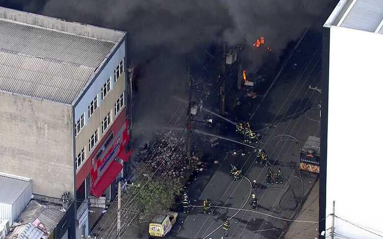 Incêndio no Centro de SP