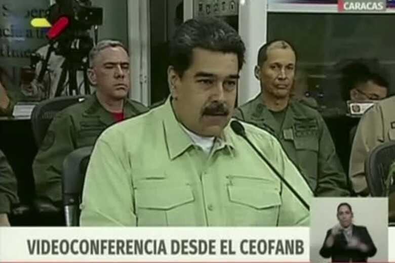 Maduro criticou o opositor Juan Guaidó, que visitou cinco países nos últimos dias