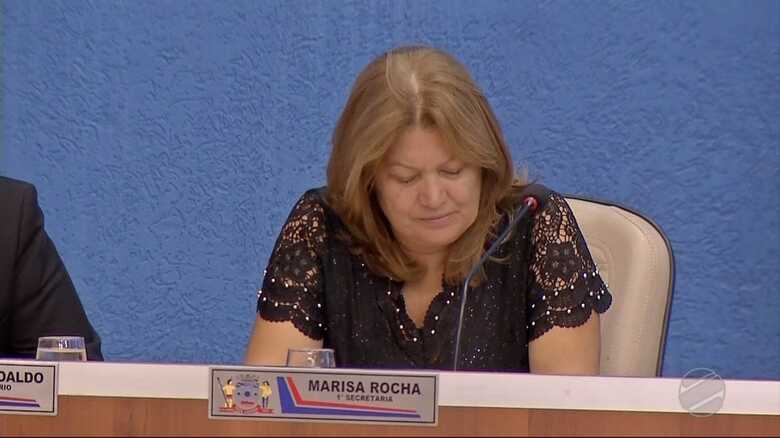 A vereadora três-lagoense Marisa Rocha foi presa pelo Gaeco