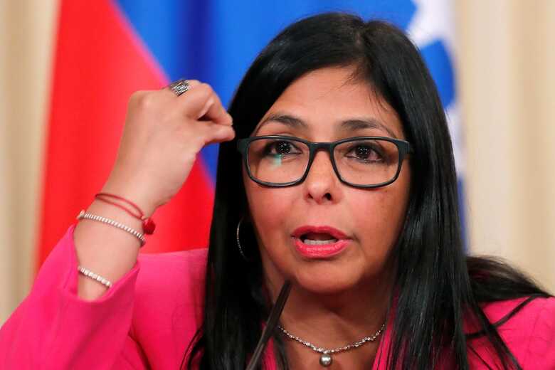 A vice-presidente da Venezuela, Delcy Rodríguez