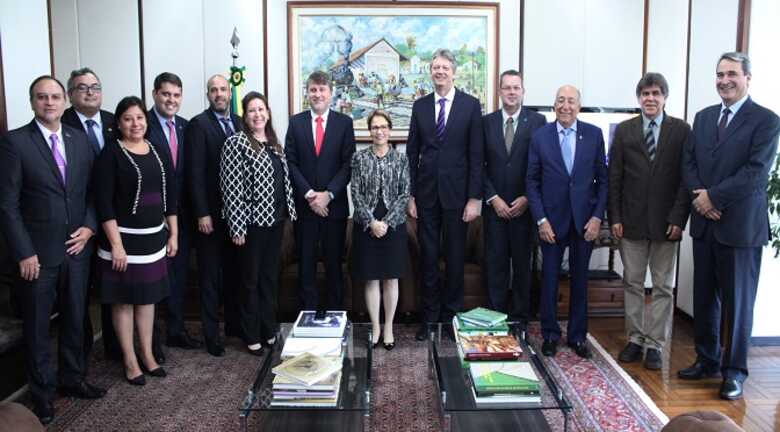 Reunião entre representantes do agronegócio brasileiro e paraguaio