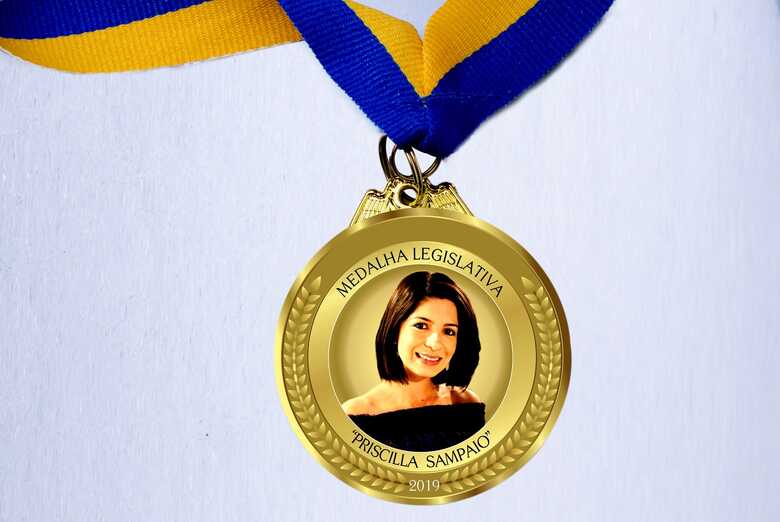 Medalha Legislativa recebe o nome da jornalista “Priscilla Sampaio”, que morreu no dia 30 de setembro de 2015