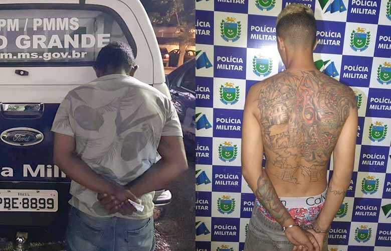 Os dois homens foram presos novamente