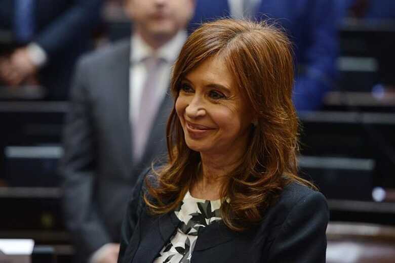A senadora e ex-presidente da Argentina Cristina Fernández de Kirchner