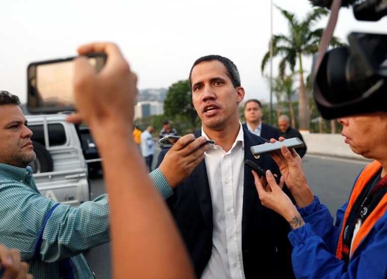 Juan Guaidó presidente interino da Venezuela