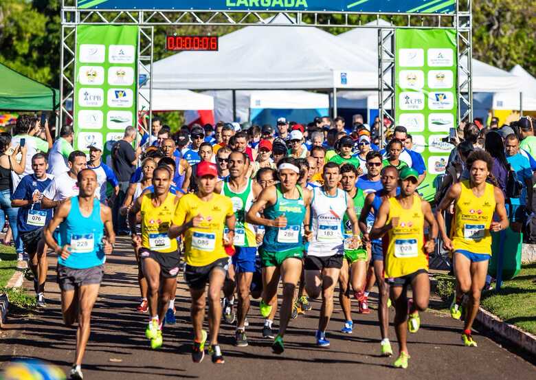 A largada será às 8h com percurso de 5 km para corrida, 3 km para caminhada, além de corrida para crianças