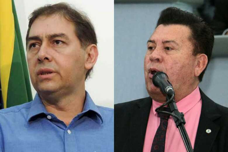 Presidente regional do Partido Progressista, Alcides Bernal e vereador Valdir Gomes