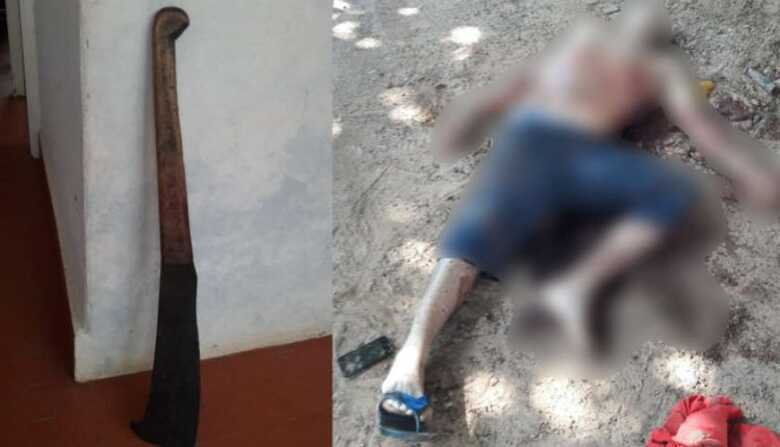 Celso Mariano, assassinado a golpes de facão e empalado