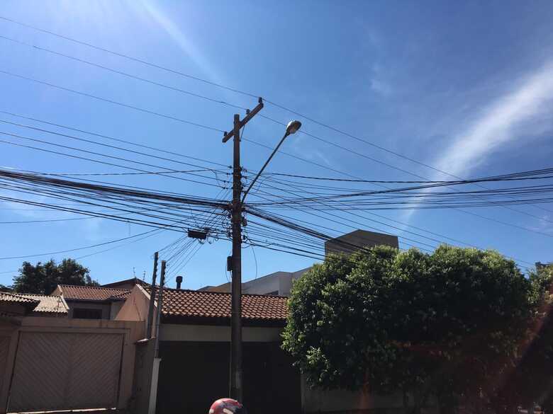 Quatro bairros da região ficaram sem energia