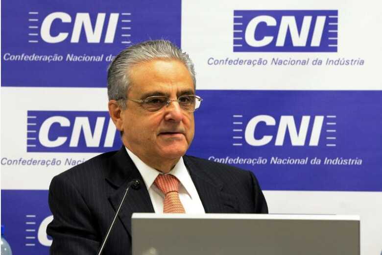 O presidente da Confederação Nacional da Indústria, Robson Andrade