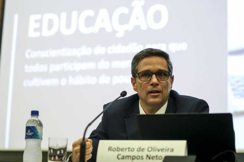 O presidente do Banco Central, Roberto Campos Neto