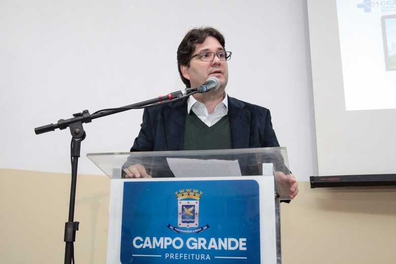 José Mauro Pinto de Castro Filho, secretário de Saúde de Campo Grande